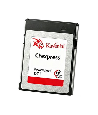 CFexpress card storage