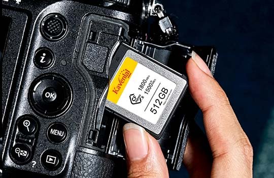 CFexpress Type-B Memory Card High Speed Read Write for Flagship Camera 8K Video Recording Continuous Burst Shooting