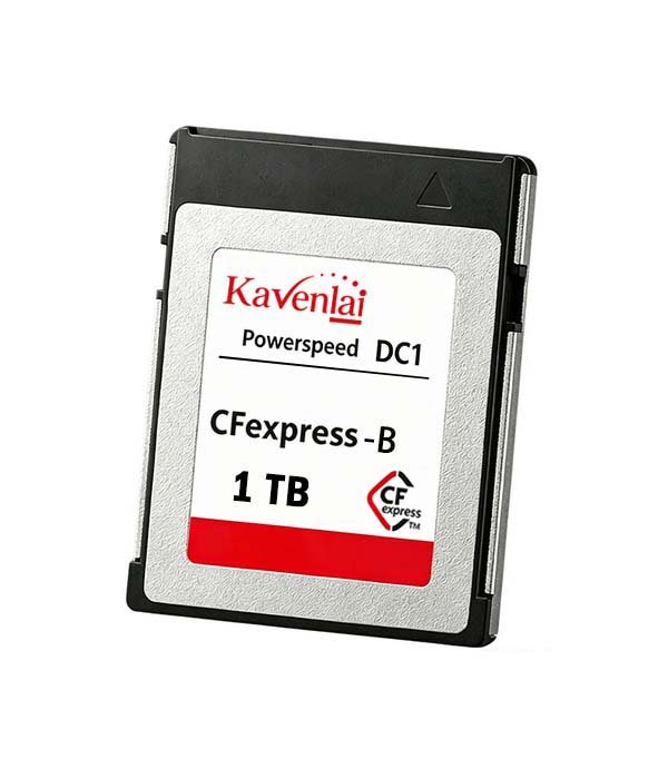 CFexpress card storage